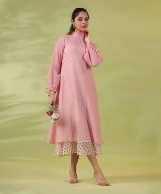 Pink simoni dress 2