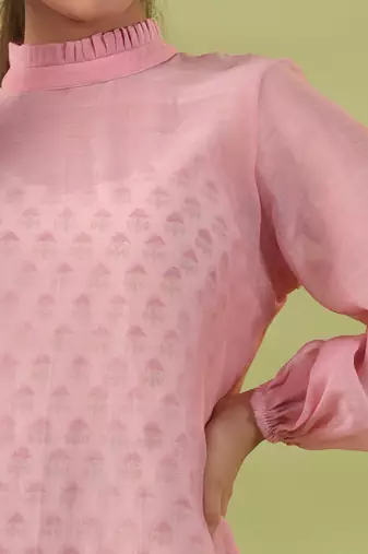 Pink simoni dress
