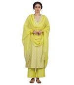 Electric Yellow Keerat Suit Set