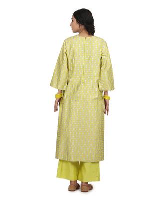 Electric Yellow Keerat Suit Set 4