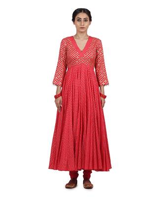 Strawberry Ruhi Kalidar Set 3