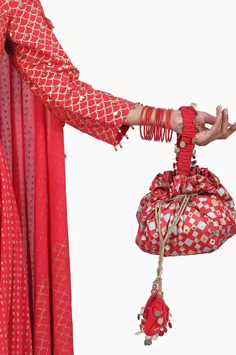 Strawberry Ruhi Kalidar Set