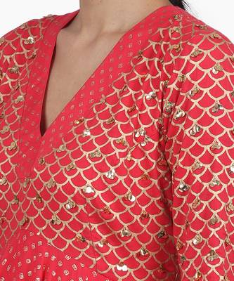 Strawberry Ruhi Kalidar Set 6