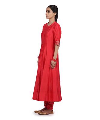 Strawberry Surkh Kalidar Set 5