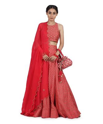 Strawberry Aiman Lehenga Set 1
