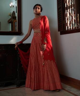 Strawberry Aiman Lehenga Set 2