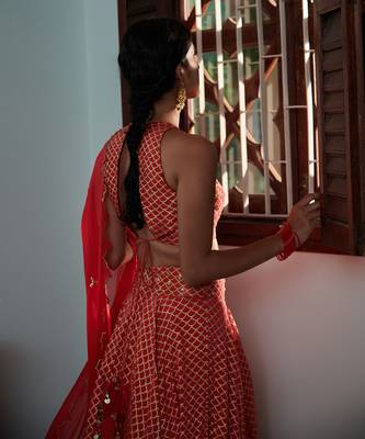 Strawberry Aiman Lehenga Set 7