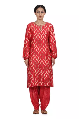 Strawberry Anahat Suit Set