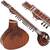 Sitar Ravi Shankar Style With Fiber Case, 7 Main, 13 Sympathetic Strings, Extra Strings, Mizrabs, Pick-Up