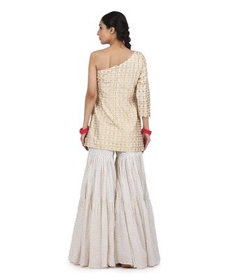 Ivory Keerat Sharara Set 3