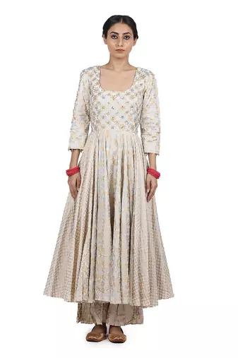 Ivory Ikjot Kalidar Set