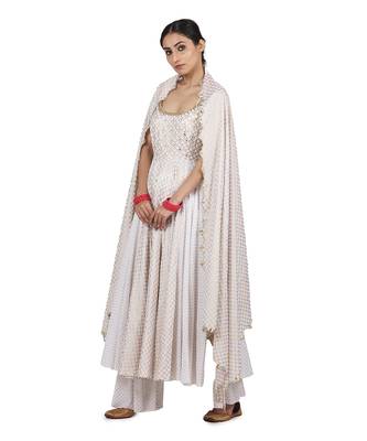 Ivory Ishani Kalidar Set 2