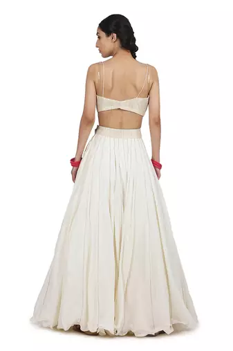 Ivory Jasna Lehenga Set