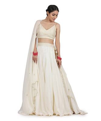 Ivory Jasna Lehenga Set 6