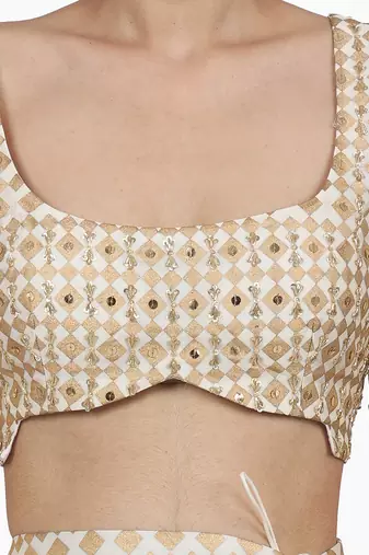 Ivory Kaur Lehenga Set