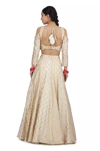 Ivory Kaur Lehenga Set
