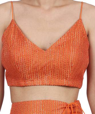 Orange Kyra Lehenga Set 5
