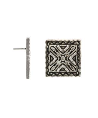 Silver unique ear studs 3