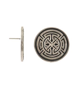Silver unique ear studs 3
