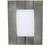 Photo Frame Black+White Resin Stripes