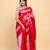 Leaf Print Half n Half  Cotton Saree