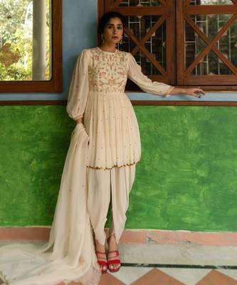 Offwhite jaal coin kurta set 1