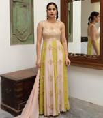 Light baby pink anarkali