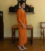 Orange butti kaftan