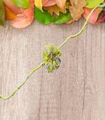 C-Knits Crochet handmade ecofriendly flower Kids Rakhi - Yellow (CTRI-18-001)