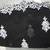 Divyanka Tripathi Black  and  White embroidered Georgette saree with blouse