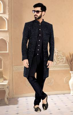 Rooted Libaas Excusive Designer Sherwani 1