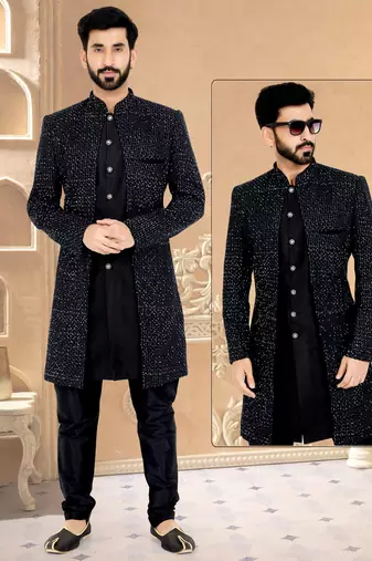 Rooted Libaas Excusive Designer Sherwani