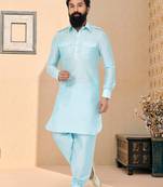 Plain Pathani with Culf Sleeve