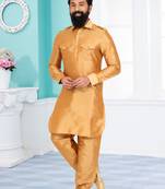 Plain Pathani with Culf Sleeve
