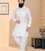 Plain Pathani with Culf Sleeve