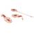 9blings burgundy frost: maroon and white stone studded choker jewelry set