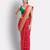 Handloom Pure Cotton Tant Saree in Maroon