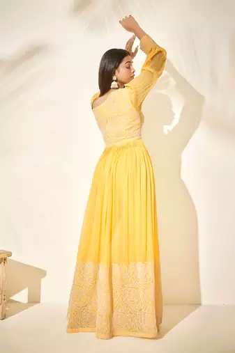 Yellow dress