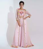 Blush pink jacket set