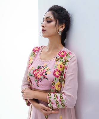 Blush pink jacket set 3