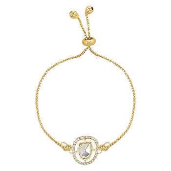 rakshabhandhan special designer pearl hanging lumba bracelet rakhi for bhabhi/sister  1