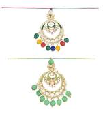 rakshabhandhan special designer pearl hanging lumba combo rakhi for bhabhi/sister 