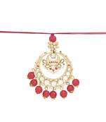 rakshabhandhan special designer pearl hanging lumba bracelet rakhi for bhabhi/sister 