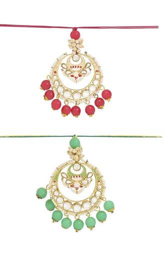 rakshabhandhan special designer pearl hanging lumba combo rakhi for bhabhi/sister (r106q-min-lco)