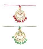rakshabhandhan special designer pearl hanging lumba combo rakhi for bhabhi/sister 