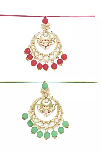 rakshabhandhan special designer pearl hanging lumba combo rakhi for bhabhi/sister 