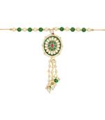 rakshabhandhan special designer pearl hanging lumba bracelet rakhi for bhabhi/sister 