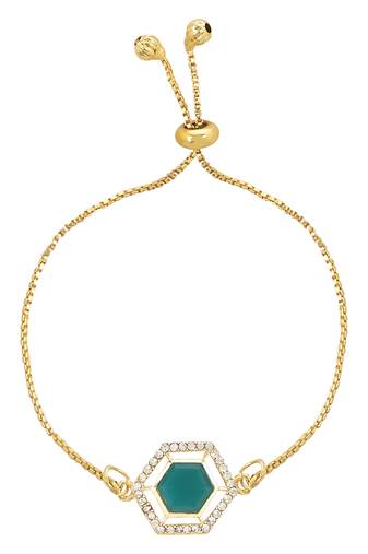 rakshabhandhan special designer pearl hanging lumba bracelet rakhi for bhabhi/sister 