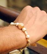 Mesh And Pearl Rakhi