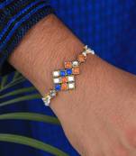 Dramatic Kundan Rakhi